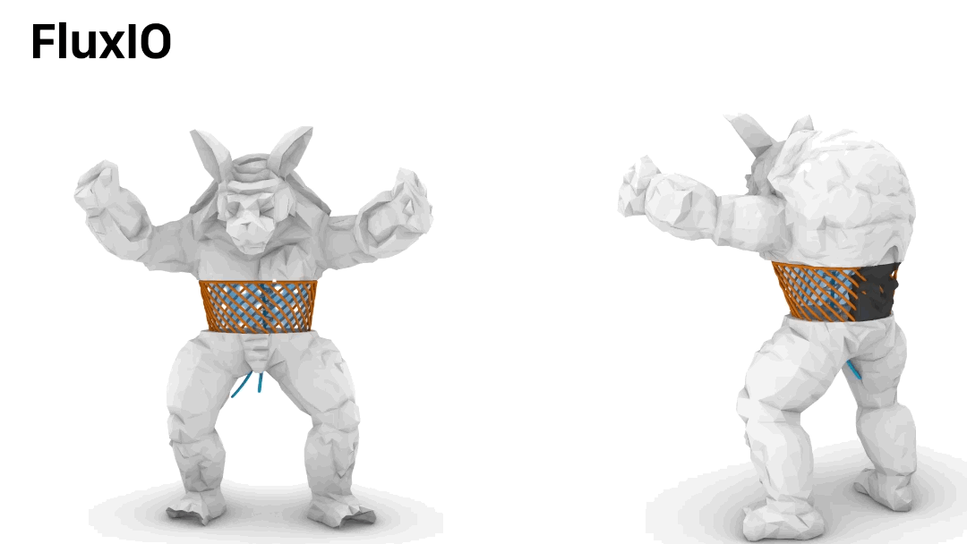 FluxLab: Creating 3D Printable Shape-Changing Devices with Integrated Deformation Sensing clip